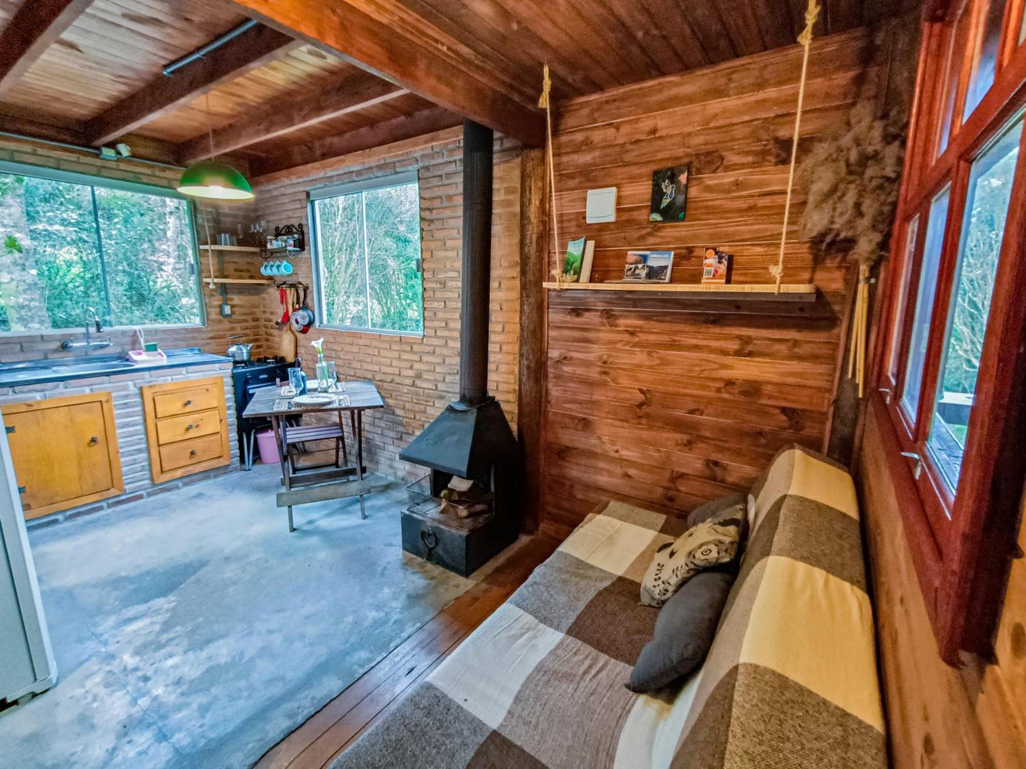 Cabana Na Floresta Rincao Do Fortaleza Cambará エクステリア 写真