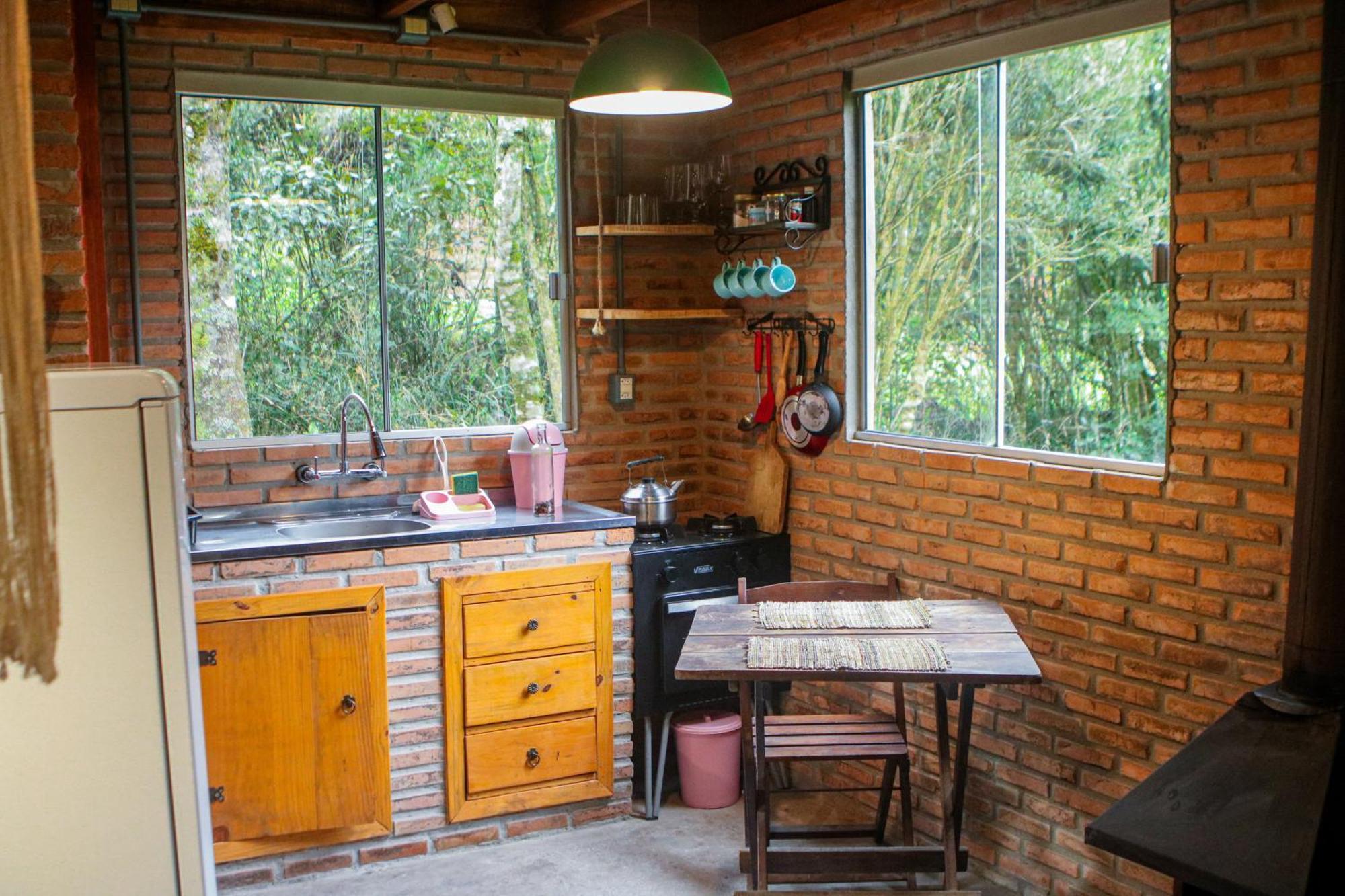 Cabana Na Floresta Rincao Do Fortaleza Cambará エクステリア 写真